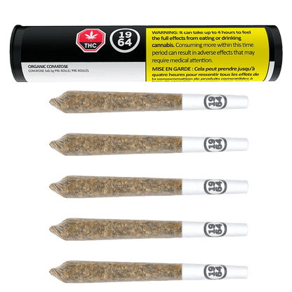 1964 2.5 g Organic Comatose PR 5 x 0.5 g Joints