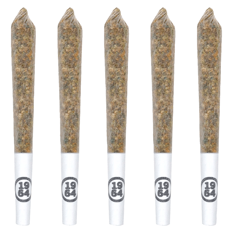 1964 2.5 g Organic Comatose PR 5 x 0.5 g Joints