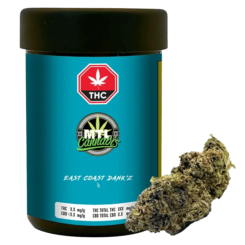 MTL Cannabis East Coast Dank'z Indica Cannabis Strain: Lowest