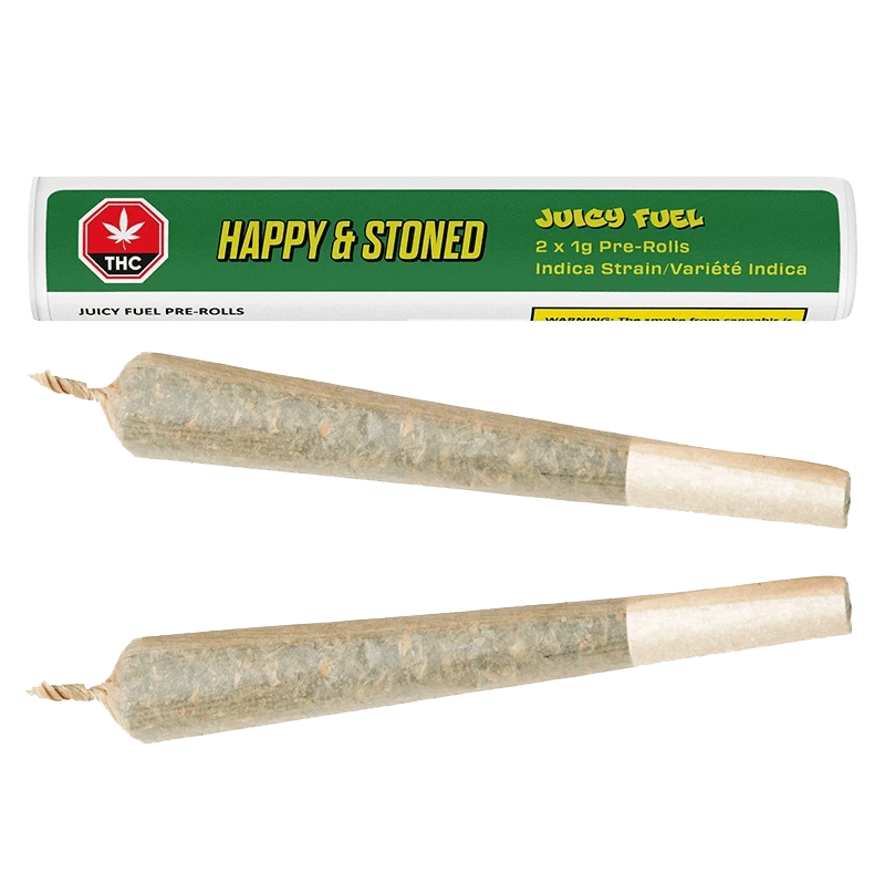 Happy&Stoned 2 g Happy&Stoned Juicy Fuel PR 2x1g Indica | Canna Cabana Pre Roll