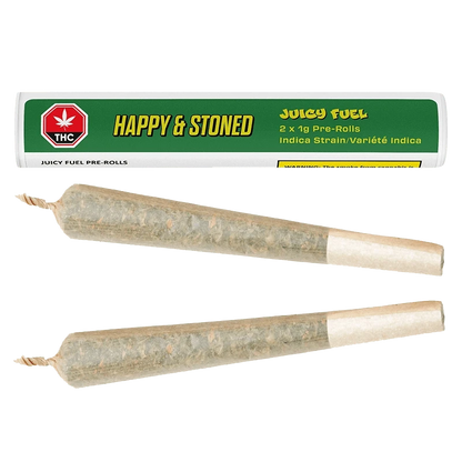 Happy&Stoned 2 g Happy&Stoned Juicy Fuel PR 2x1g Indica | Canna Cabana Pre Roll