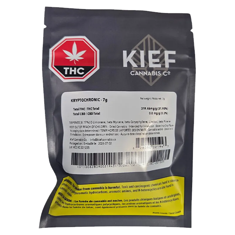 Kief Cannabis 7 g Kryptochronic Flower