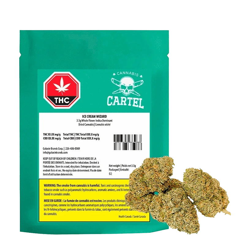 Cannabis Cartel Ice Cream Wizard Indica | Canna Cabana: Lowest