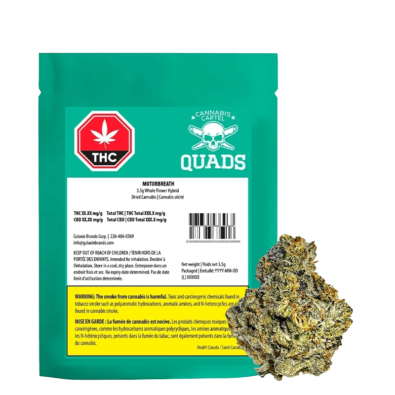 Cannabis Cartel QUADS 3.5 g Whole Flower