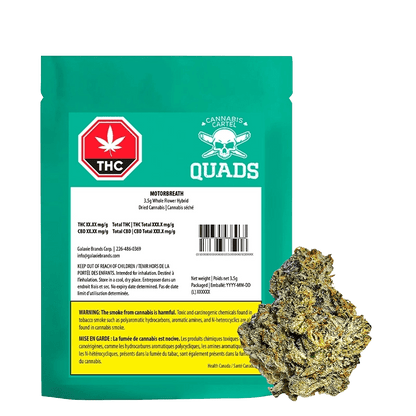 Cannabis Cartel QUADS 3.5 g Whole Flower