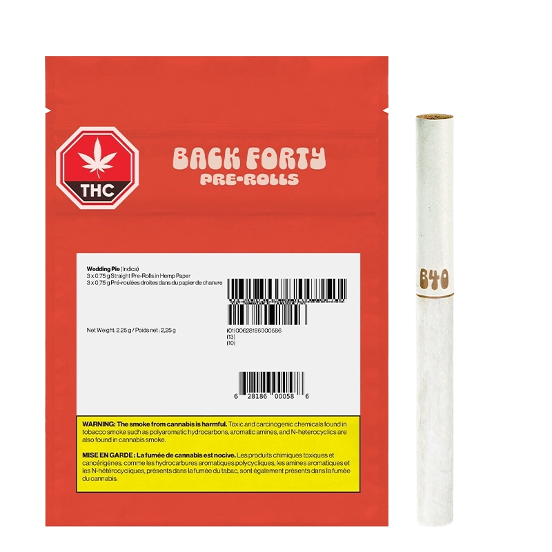 Back Forty 2.25 g Straight Roll Joints