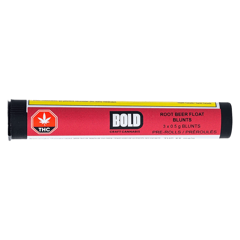 Bold 1.5 g Root Beer Float Blunt PR 3 x 0.5 g Joints