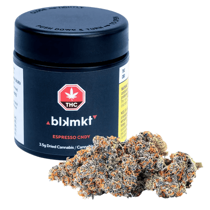 blkmkt 3.5 g Espresso Cndy Whole Flower/Bud