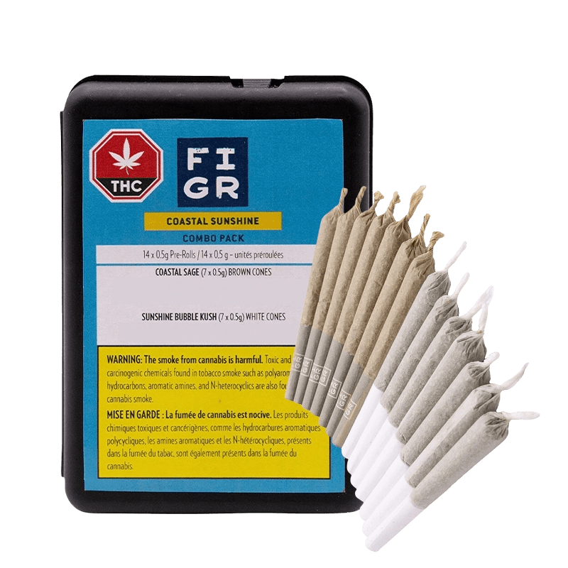 FIGR 7 g Coastal Sunshine Combo Pack PR 14 x 0.5 g Pre-Rolls