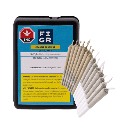 FIGR 7 g Coastal Sunshine Combo Pack PR 14 x 0.5 g Pre-Rolls