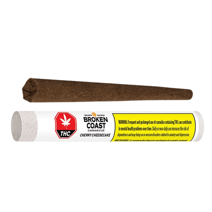 Broken Coast 1 g Cherry Cheesecake Blunt 1 x 1 g Pre-Rolls