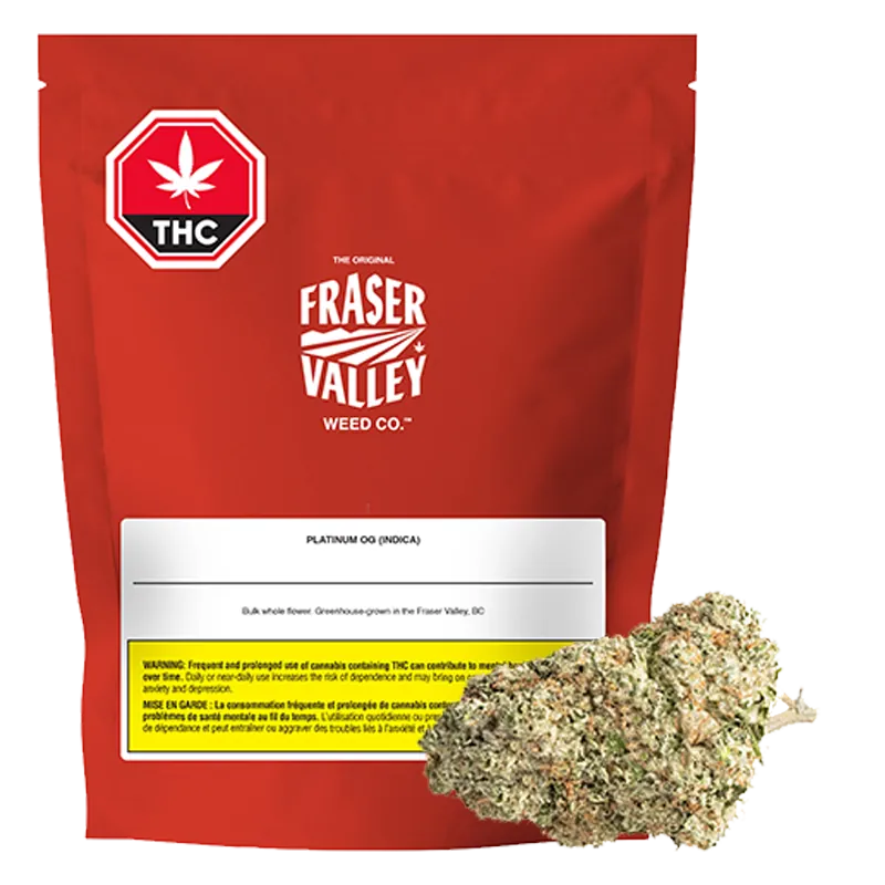 The Original Fraser Valley Weed Co. 14 g Platinum OG Flower