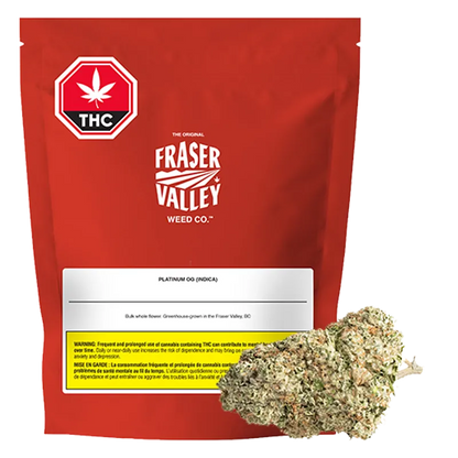 The Original Fraser Valley Weed Co. 14 g Platinum OG Flower