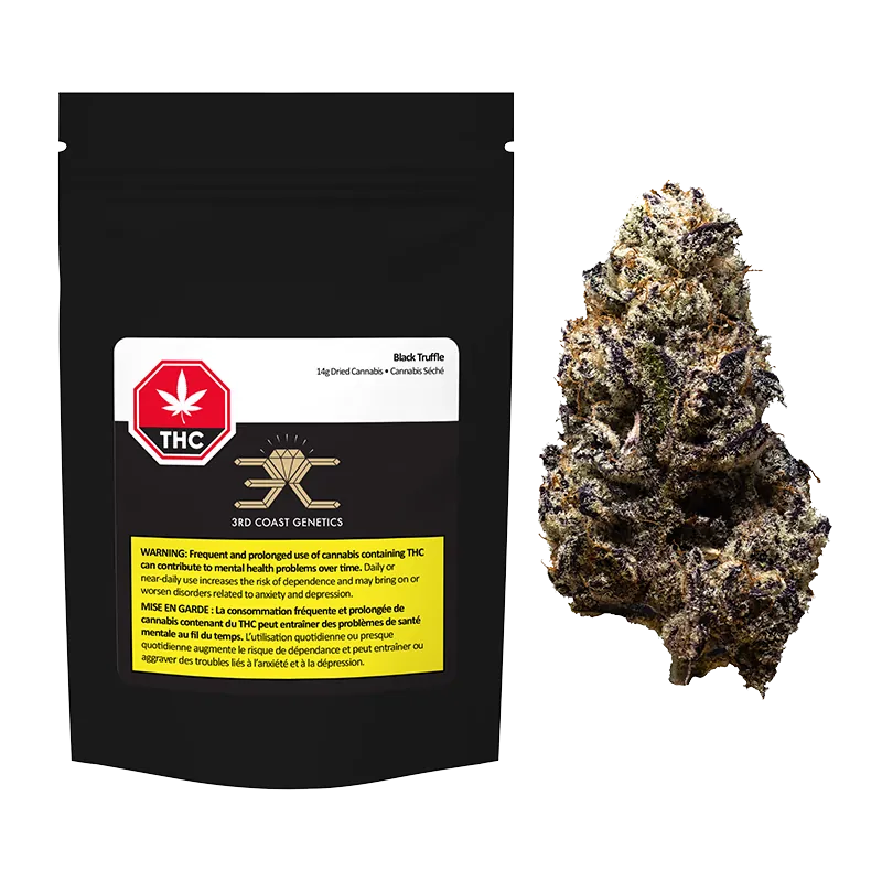 3rd Coast Genetics 14 g Black Truffle Flower