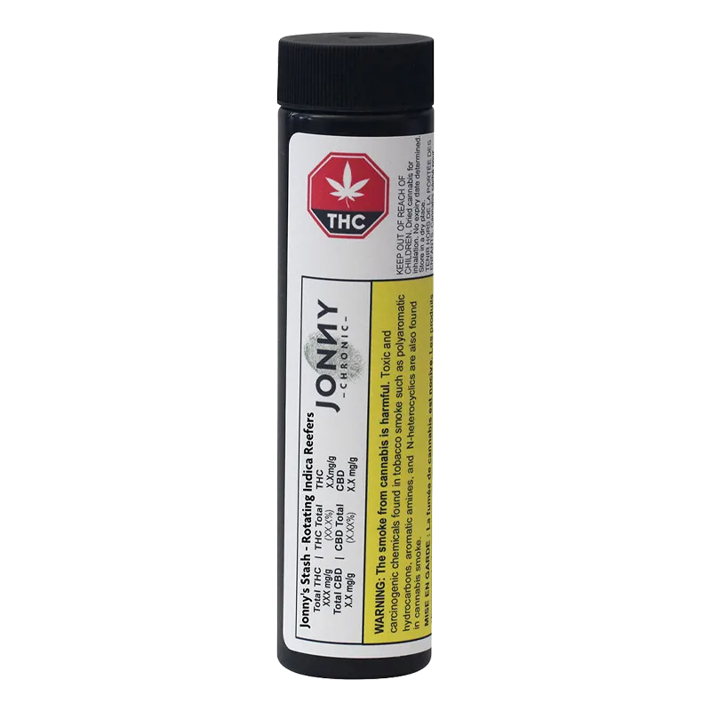 Jonny Chronic 2 g Jonny's Stash Rotating Indica PR 2 x 1 g Pre-Rolls