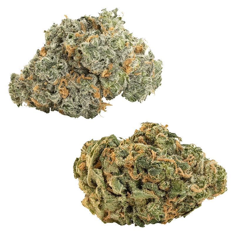 A close-up studio shot of the “Comboz: Ultra Sour + Blueberry Dream” product, featuring a small, colorful item against a plain white background.