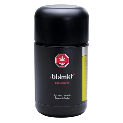 Front view of the Exclusives - Pink Kitty, a cylindrical container with a dark background and minimal branding.