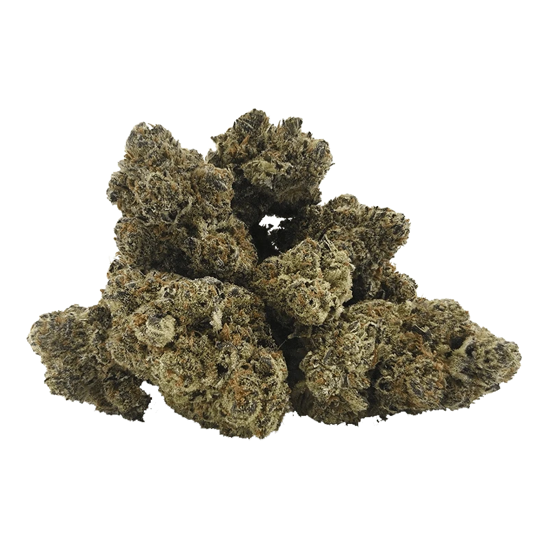 Close-up of the Midnight Treat with a textured surface and unique organic shape, presented against a plain white background.