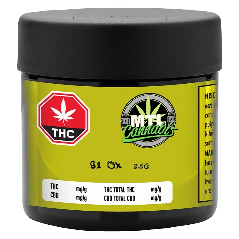 Close-up of the 91 Ox product label, displaying a colorful logo against a dark background.