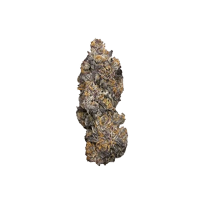 Close-up of the Strawberry Skrilla, showcasing its textured, vibrant surface against a neutral background.