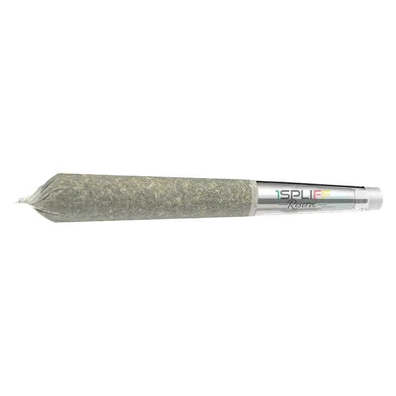 A close-up of the Quantum Kush Premium Glass Tip PR, showcasing its 5 x 0.6 g size and clear glass construction.