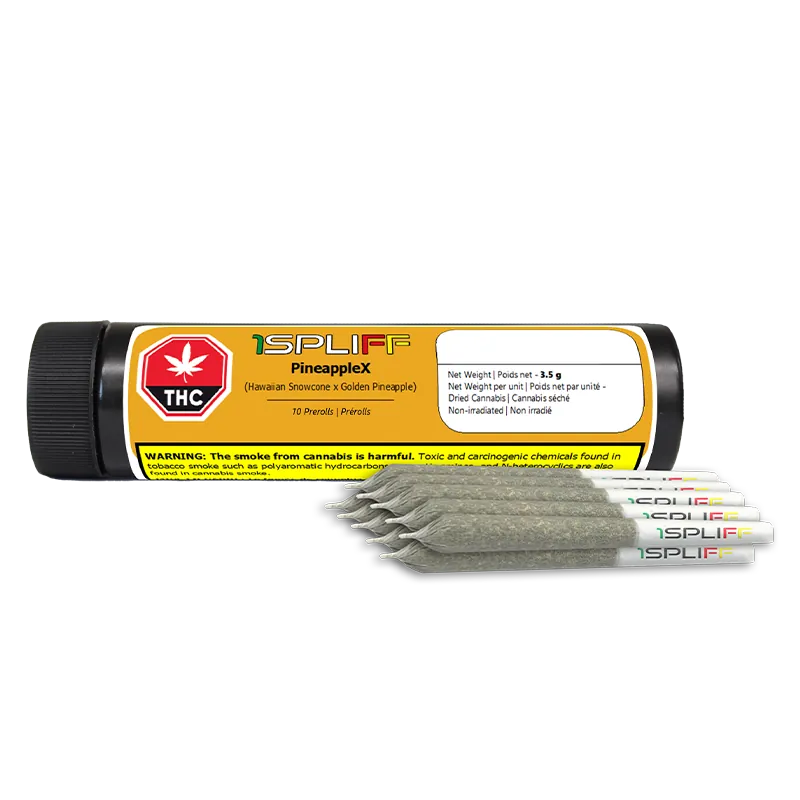 1Spliff 3.5 g Pineapplex PR 10 x 0.35 g Pre-Rolls