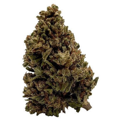 Close-up of the Premium Limonene CBD flower, showcasing its textured, green buds and natural, organic shape.