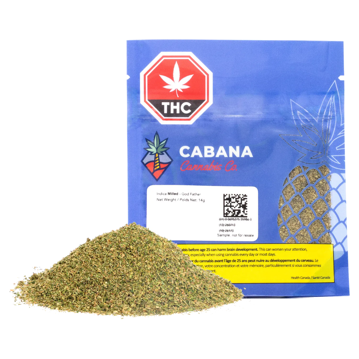 Cabana Cannabis Co. 14 g God Father OG Flower