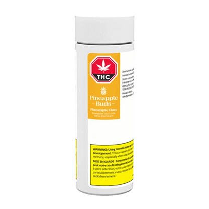 Front view of the Pineapple Haze Pre Rolled 5 x 0.5 g package, featuring a bold logo and colorful design on a white background.