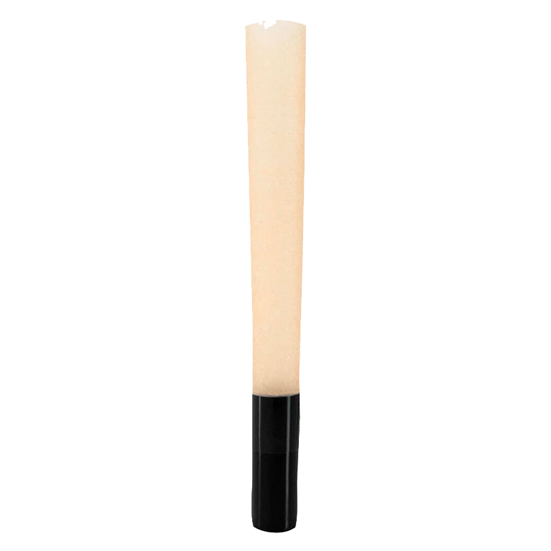 Front view of the Purple Push Pop Ceramic Tip Pre Rolled 1 x 1 g, showcasing its single-gram capacity and ceramic tip.