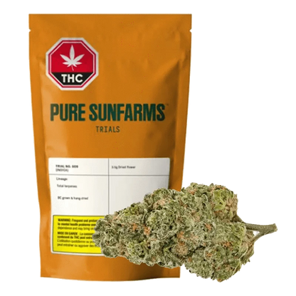 Front view of the Trial No. 009 package with a dark background and white text.