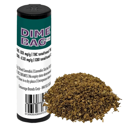Front view of the Tropical Pack N’ Puff packaging, displaying bold lettering and product details against a black background.