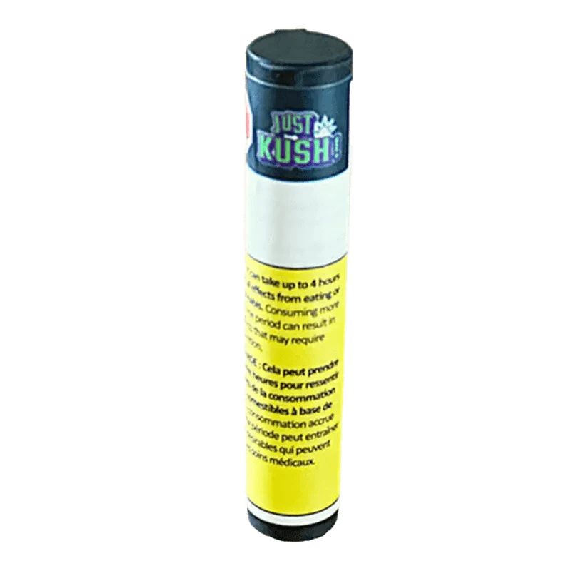 Front view of the Heaviez GCG Pre Rolled 1 x 2 g package, featuring bold text on a dark background.