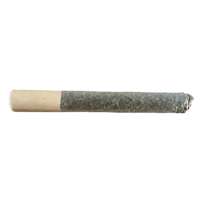 Front view of the Heaviez GCG Pre Rolled 1 x 2 g pre-roll, showing its paper wrapping and cylindrical form.