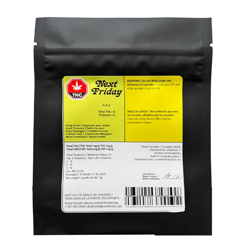 Next Friday 7 g G.A.S Flower