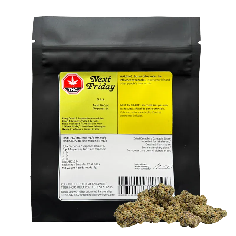 Next Friday 7 g G.A.S Flower