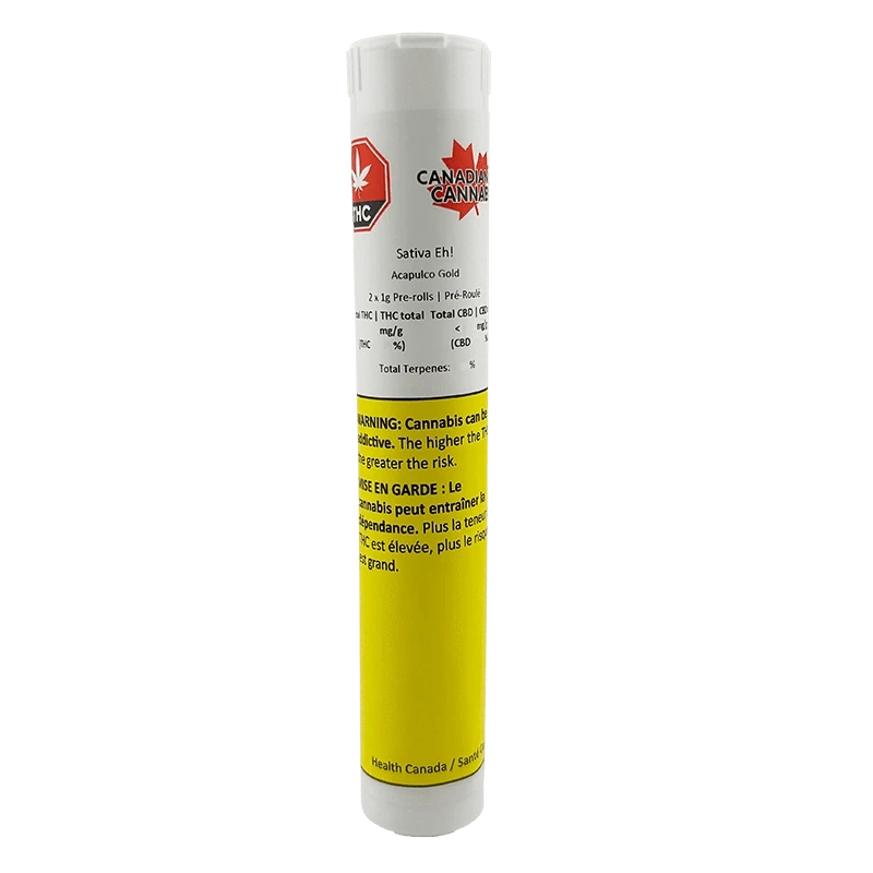Canadian Cannabis 2 g Sativa Eh! PR 2 x 1 g joints