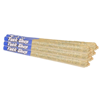 A close-up shot of the Hawaiian Marker Pre Rolled 7 x 0.5 g, showcasing its bright packaging against a plain white background.