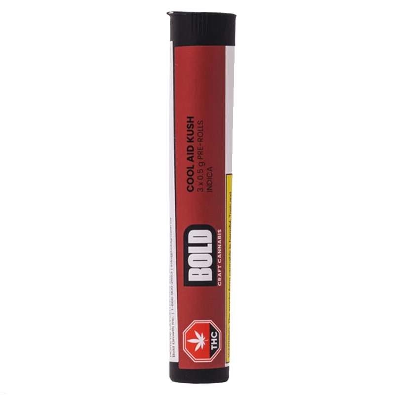 Bold 1.5 g Cool Aid Kush PR 3 x 0.5 g Pre-Rolls