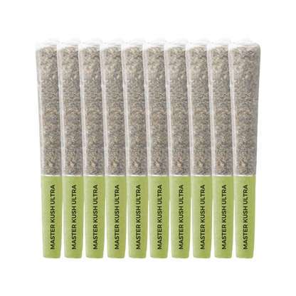 Pistol and Paris 5 g Master Kush Ultra PR 10 x 0.5 g Pre-Rolls