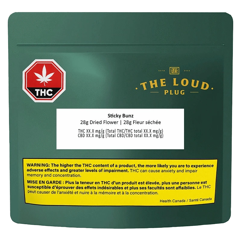 The Loud Plug 28 g Sticky Bunz Flower