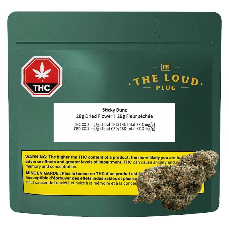 The Loud Plug 28 g Sticky Bunz Flower