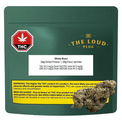 The Loud Plug 28 g Sticky Bunz Flower