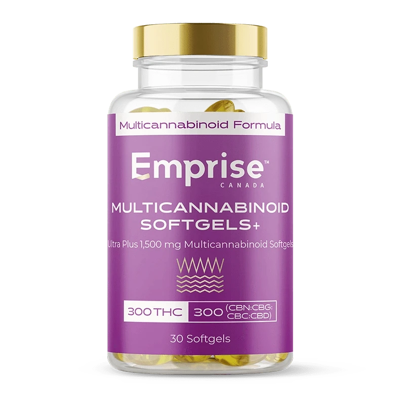 Multicannabinoid THC:CBN:CBG:CBC:CBD Softgels: Lowest Price