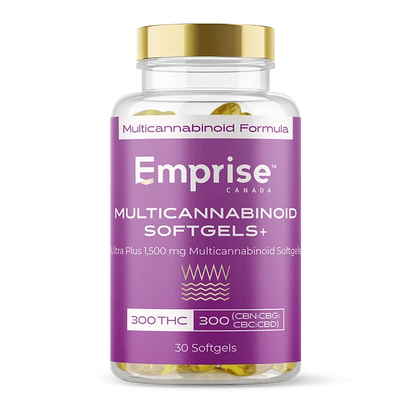 Multicannabinoid THC:CBN:CBG:CBC:CBD Softgels: Lowest Price