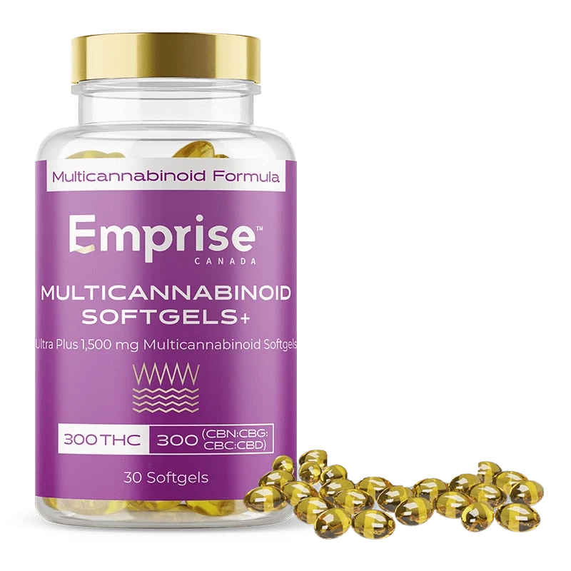 Multicannabinoid THC:CBN:CBG:CBC:CBD Softgels: Lowest Price