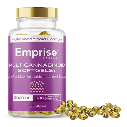 Multicannabinoid THC:CBN:CBG:CBC:CBD Softgels: Lowest Price