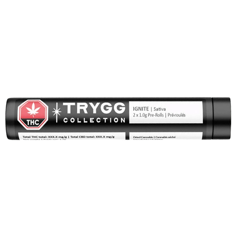 Trygg 2  g Ignite PR 2 x 1 g Pre-Rolls