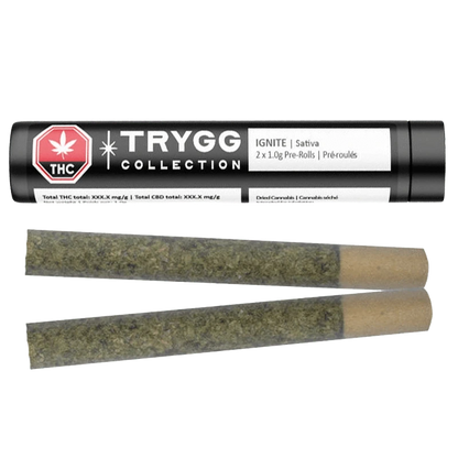 Trygg 2  g Ignite PR 2 x 1 g Pre-Rolls