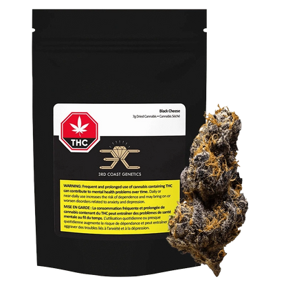 3rd Coast Genetics 7 g Black Cheese Flower